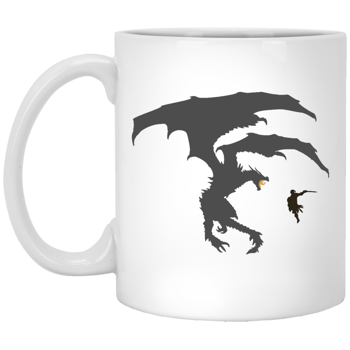 Creature Cups Dragon Cup 11 Ounce Black