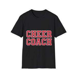 Red Cheer Coach Shirt 2 | Cheerleading Coach Gift | Unisex Cheer Coach Present T Shirt Red Cheer Coach Shirt 2 | Cheerleading Coach Gift | Unisex Cheer Coach Present T Shirt