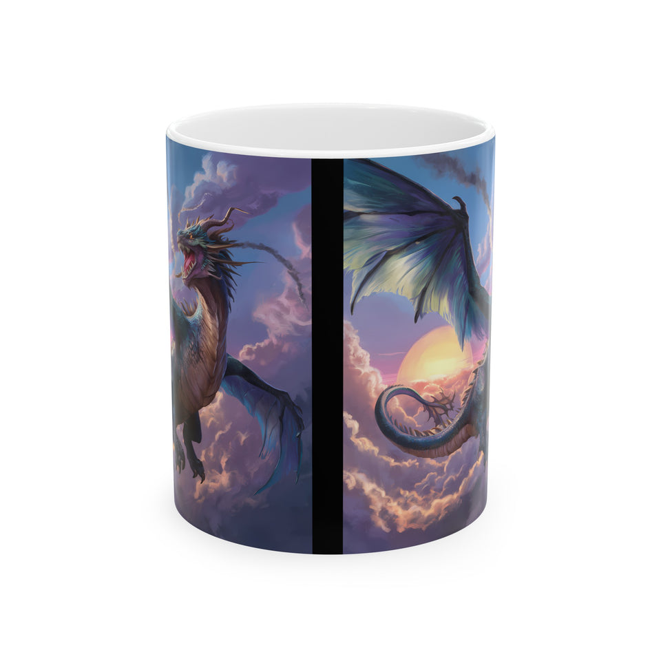 Fantasy Dragon RPG Mug | Role Playing Game Gift | Dragon Coffee Mug | RPG Fantasy Gift Ideas Mug 11oz 4