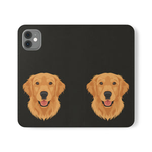 Golden Retriever iPhone & Samsung Galaxy Wallet Phone Case | Golden Retriever Flip Case Golden Retriever iPhone & Samsung Galaxy Wallet Phone Case | Golden Retriever Flip Case