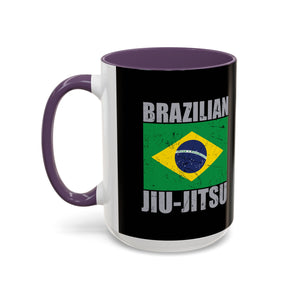 Brazilian Jiu Jitsu Flag 2 | BJJ Accent Coffee Mug Brazilian Jiu Jitsu Flag 2 | BJJ Accent Coffee Mug