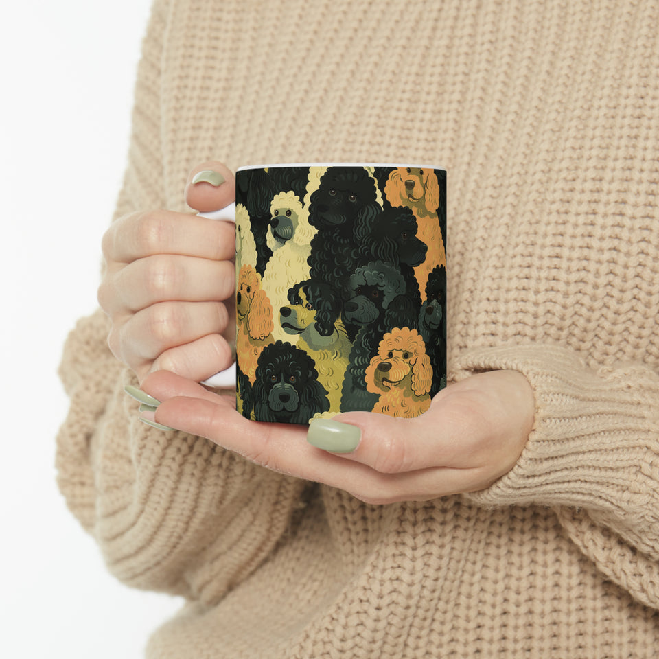 Poodle Mug | Poodle Coffee Mug | Cute Poodle Gifts | Funny Poodle Presents | Poodle Mug 11oz