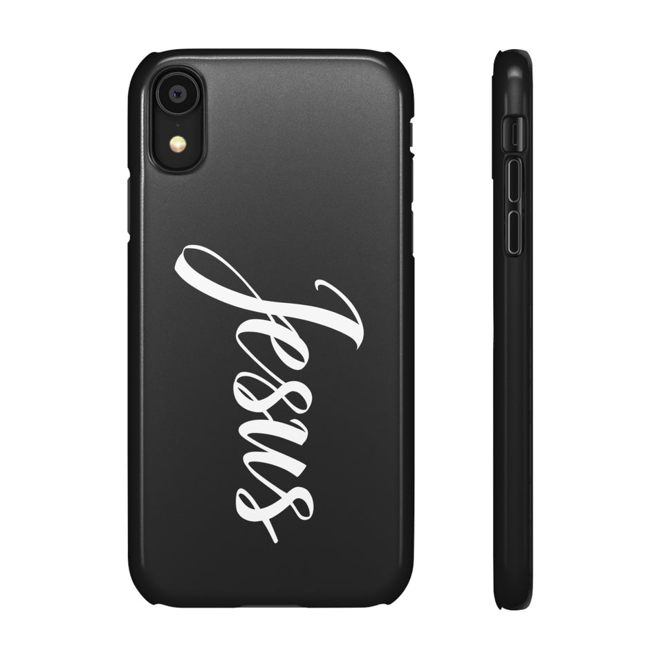 Faith In Jesus iPhone Christian Religion Phone Case | Faith Cross Phone Case | Jesus Christian Cross iPhone & Samsung Galaxy Snap Cases