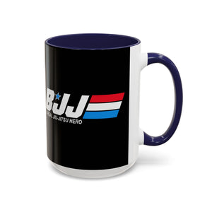 Brazilian Jiu Jitsu A Real Jiu-Jitsu Hero | BJJ Accent Coffee Mug Brazilian Jiu Jitsu A Real Jiu-Jitsu Hero | BJJ Accent Coffee Mug