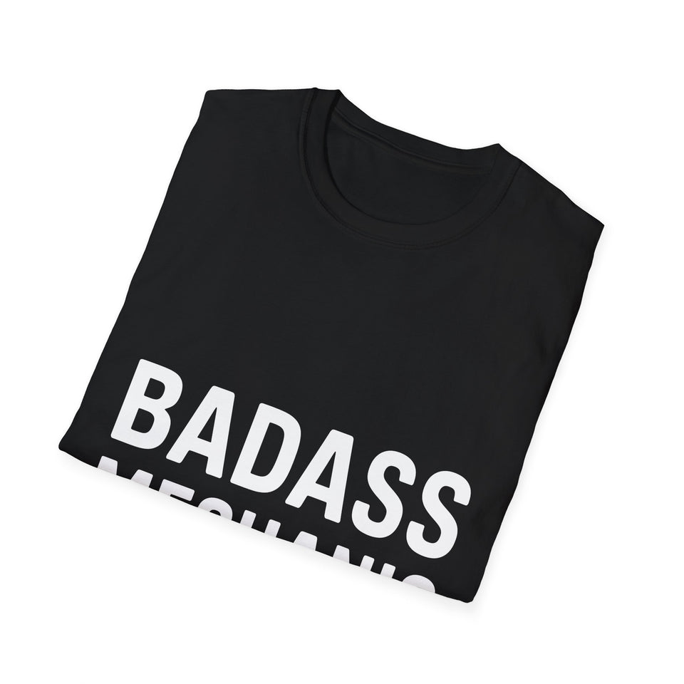 Badass Mechanic Shirt | Mechanic Gift | Unisex Mechanic T Shirt