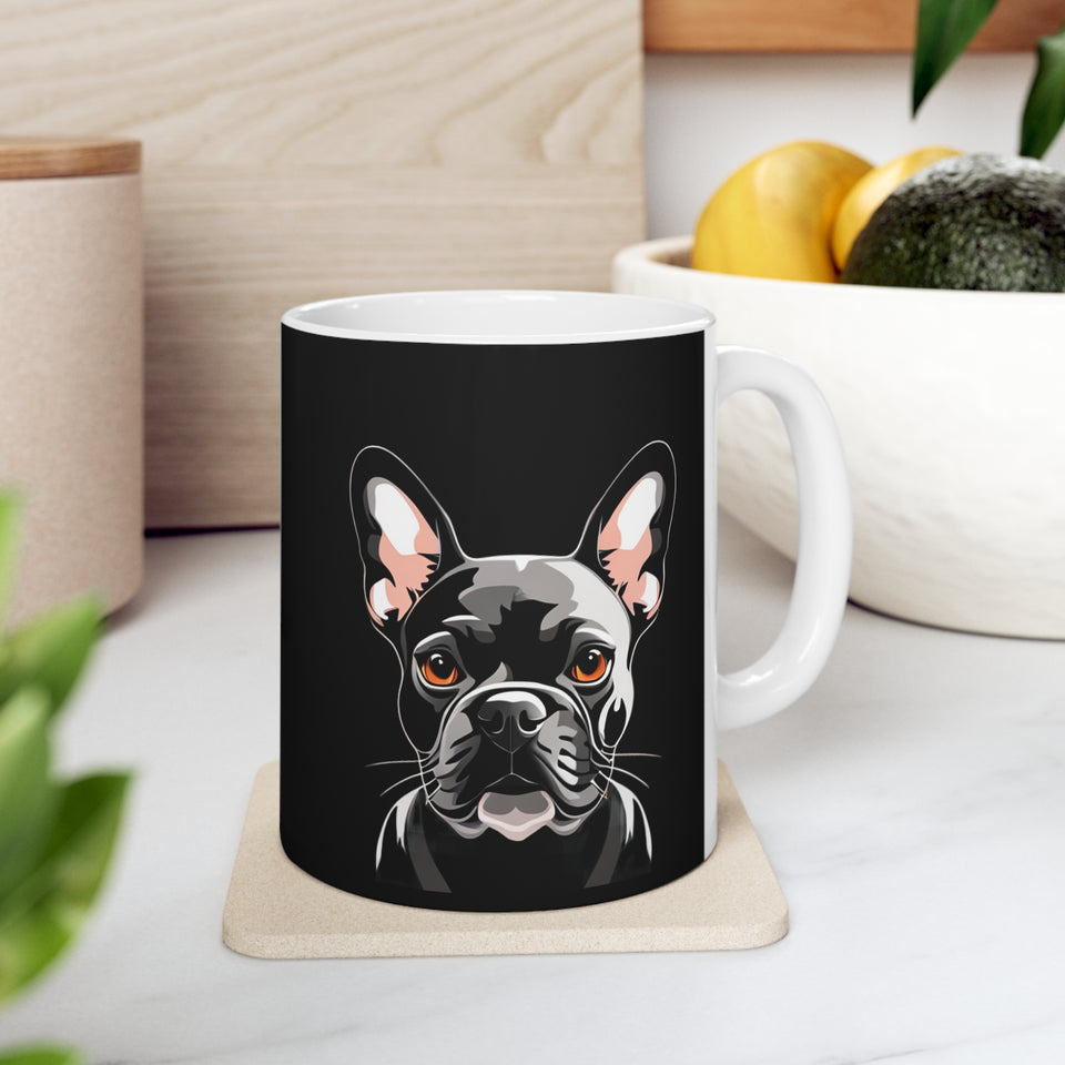 French Bulldog Mug | Frenchie Gift| French Bulldog Frenchie Ceramic Mug 11oz