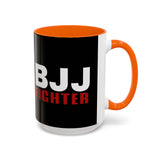 Brazilian Jiu Jitsu BJJ Fighter | BJJ Accent Coffee Mug Brazilian Jiu Jitsu BJJ Fighter | BJJ Accent Coffee Mug