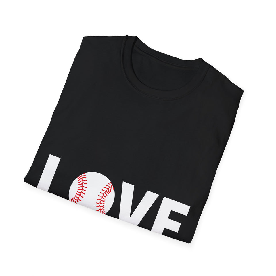 Love Baseball Shirt | Baseball Gift | Unisex Baseball T Shirt