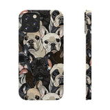 Premium French Bulldogs iPhone Case | Cute Frenchie Gifts Slim Phone Cases Premium French Bulldogs iPhone Case | Cute Frenchie Gifts Slim Phone Cases