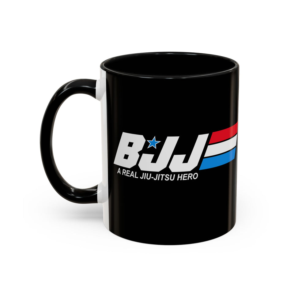 Brazilian Jiu Jitsu A Real Jiu-Jitsu Hero | BJJ Accent Coffee Mug