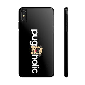 Premium Pugaholic Pug iPhone Case | Cute Pug Gifts Slim Phone Cases Premium Pugaholic Pug iPhone Case | Cute Pug Gifts Slim Phone Cases