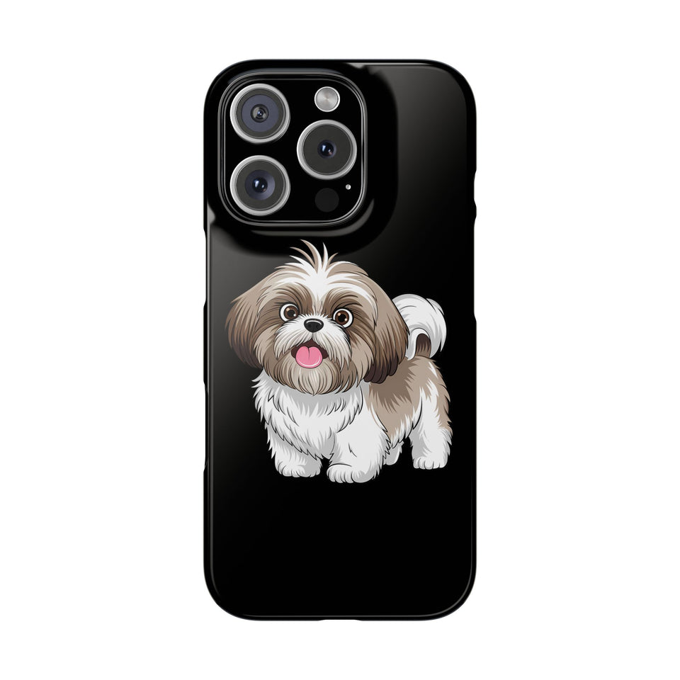 Premium Shih Tzu iPhone Case | Cute Shih Tzu Gifts Slim Phone Cases