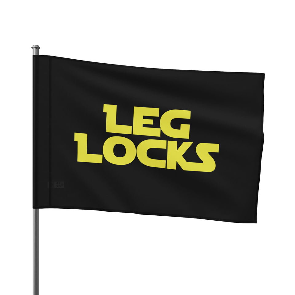 Brazilian Jiu Jitsu Leg Locks Flag Banner | BJJ Flag