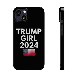 Premium Trump Girl iPhone Case | Donald Trump Gifts Slim Phone Cases Premium Trump Girl iPhone Case | Donald Trump Gifts Slim Phone Cases