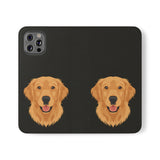 Golden Retriever iPhone & Samsung Galaxy Wallet Phone Case | Golden Retriever Flip Case Golden Retriever iPhone & Samsung Galaxy Wallet Phone Case | Golden Retriever Flip Case