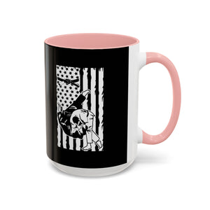 Brazilian Jiu Jitsu Flag Throw | BJJ Accent Coffee Mug Brazilian Jiu Jitsu Flag Throw | BJJ Accent Coffee Mug