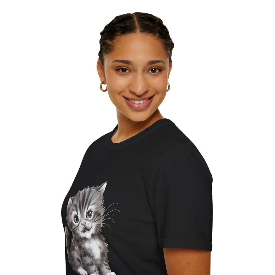 Cute Kitten Cat - Cats Shirt | Cat Gift | Unisex Cat T Shirt