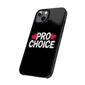 Premium Pro Choice iPhone Case | Feminist Pro Choice Gifts Slim Phone Cases Premium Pro Choice iPhone Case | Feminist Pro Choice Gifts Slim Phone Cases