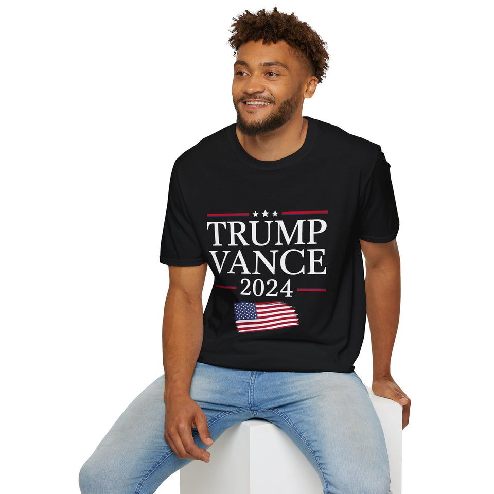 Trump Vance 2024 Donald Trump J.D. Vance Shirt 2 | Trump 2024 Gifts | Trump 2024 Merchandise Unisex T-Shirt