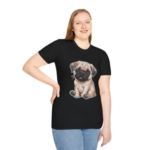 Cute Pug Puppy Shirt | Pug Gifts | Unisex Pug T Shirt 2 Cute Pug Puppy Shirt | Pug Gifts | Unisex Pug T Shirt 2