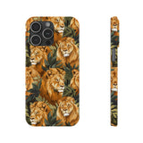 Premium Pride Of Lions iPhone Case | Lion Gifts Slim Phone Cases Premium Pride Of Lions iPhone Case | Lion Gifts Slim Phone Cases