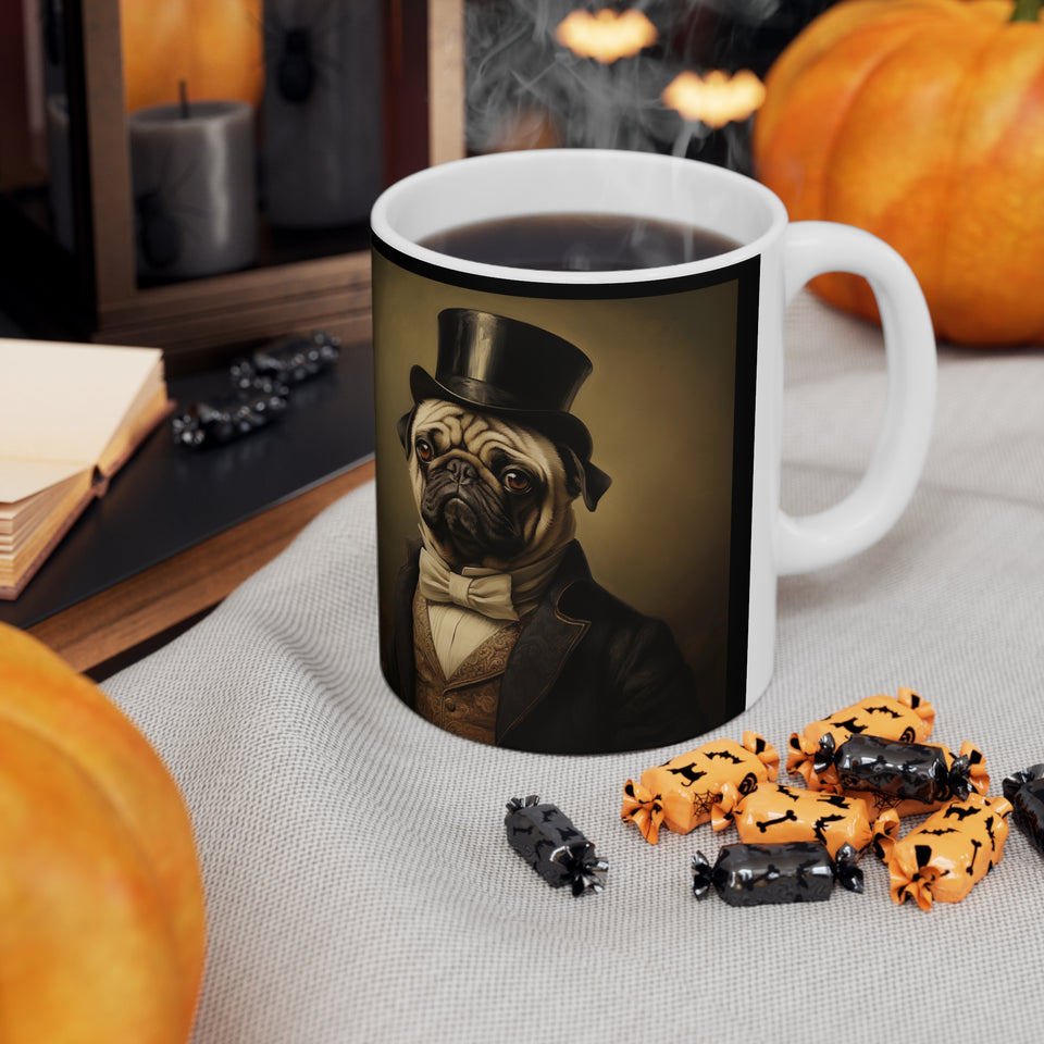 Pug Mug | Pug Coffee Mug | Pug Dog Gifts | Pug Presents | Pug Mug 11oz