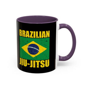 Brazilian Jiu Jitsu Flag | BJJ Accent Coffee Mug Brazilian Jiu Jitsu Flag | BJJ Accent Coffee Mug