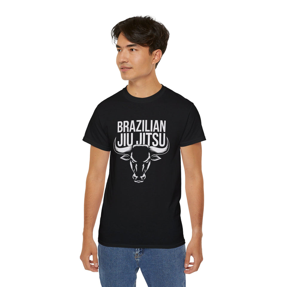 Brazilian Jiu Jitsu Bull 2 Shirt | BJJ Gift | Brazilian Jiu Jitsu Merchandise | JiuJitsu Gifts | BJJ Presents Unisex T-Shirt