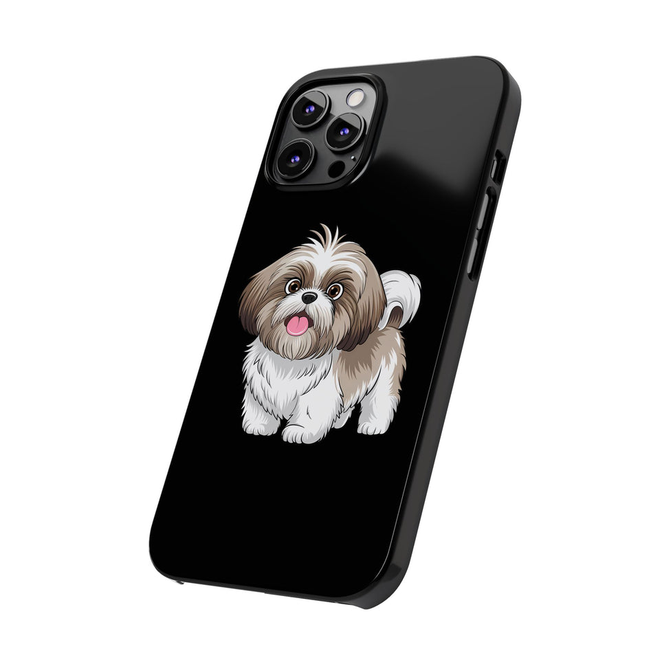 Premium Shih Tzu iPhone Case | Cute Shih Tzu Gifts Slim Phone Cases