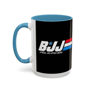 Brazilian Jiu Jitsu A Real Jiu-Jitsu Hero | BJJ Accent Coffee Mug Brazilian Jiu Jitsu A Real Jiu-Jitsu Hero | BJJ Accent Coffee Mug