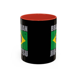 Brazilian Jiu Jitsu Flag 2 | BJJ Accent Coffee Mug Brazilian Jiu Jitsu Flag 2 | BJJ Accent Coffee Mug