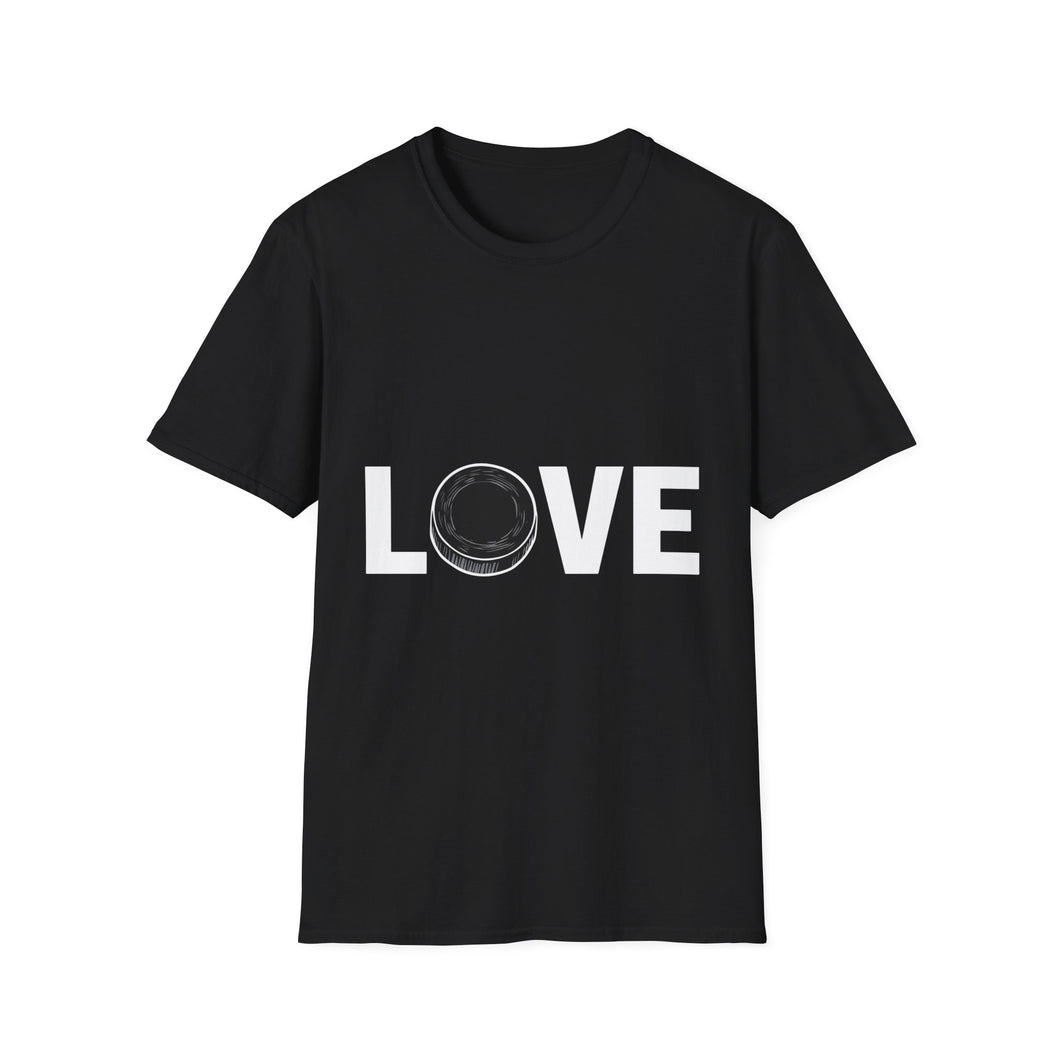 Love Hockey Shirt | Ice Hockey Gift | Unisex Ice Hockey T Shirt