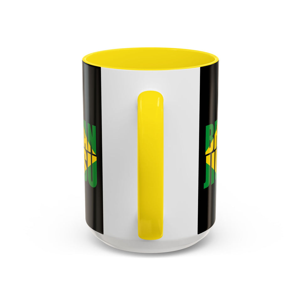 Brazilian Jiu Jitsu Flag 3 | BJJ Accent Coffee Mug