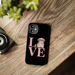 Premium Love Shih Tzu iPhone Case 2 | Cute Shih Tzu Slim Phone Cases Premium Love Shih Tzu iPhone Case 2 | Cute Shih Tzu Slim Phone Cases