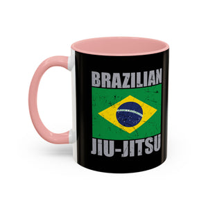 Brazilian Jiu Jitsu Flag 2 | BJJ Accent Coffee Mug Brazilian Jiu Jitsu Flag 2 | BJJ Accent Coffee Mug