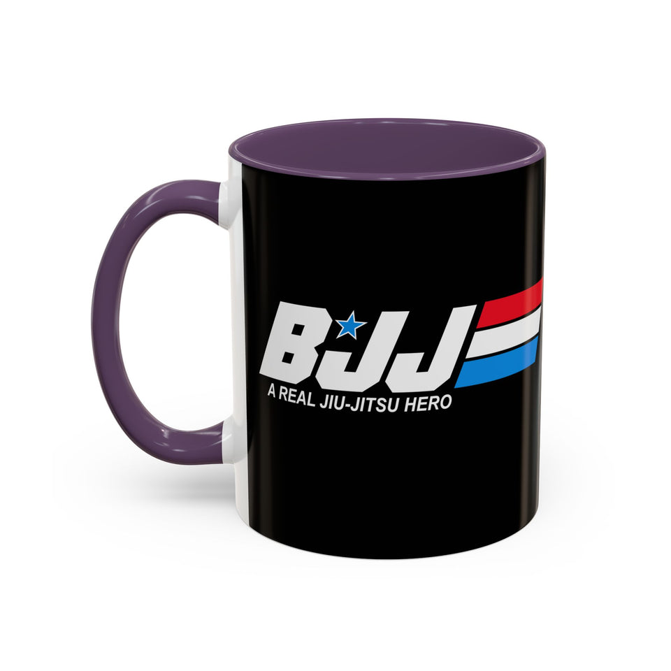 Brazilian Jiu Jitsu A Real Jiu-Jitsu Hero | BJJ Accent Coffee Mug