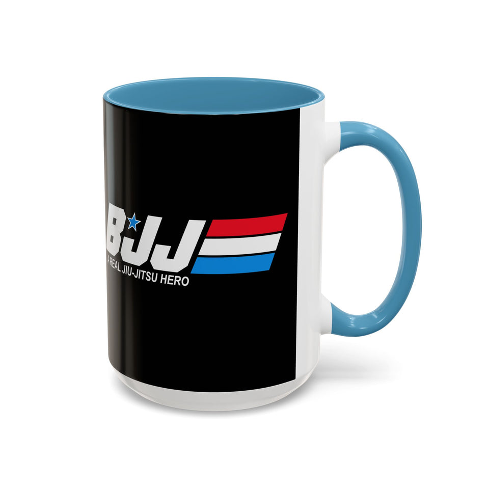 Brazilian Jiu Jitsu A Real Jiu-Jitsu Hero | BJJ Accent Coffee Mug