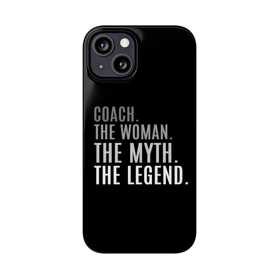 Premium Coach The Woman The Myth The Legend iPhone Case | Coach Gifts Slim Phone Cases