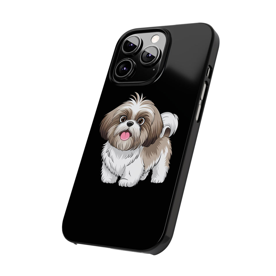 Premium Shih Tzu iPhone Case | Cute Shih Tzu Gifts Slim Phone Cases