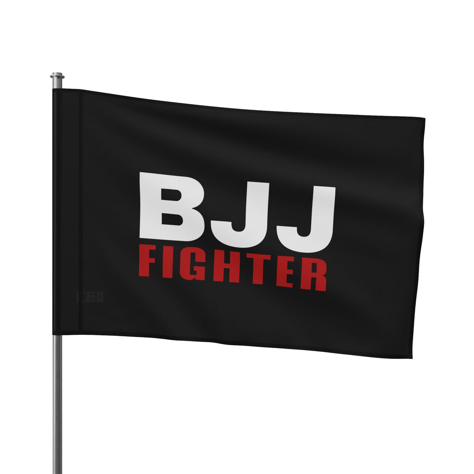 Brazilian Jiu Jitsu BJJ Fighter Flag Banner | BJJ Flag