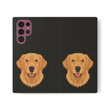 Golden Retriever iPhone & Samsung Galaxy Wallet Phone Case | Golden Retriever Flip Case Golden Retriever iPhone & Samsung Galaxy Wallet Phone Case | Golden Retriever Flip Case