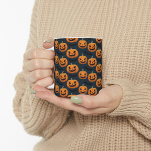 Spooky Halloween Pumpkin Bat Mug | Scary Halloween Gifts | Horror Coffee Mug 11oz Spooky Halloween Pumpkin Bat Mug | Scary Halloween Gifts | Horror Coffee Mug 11oz