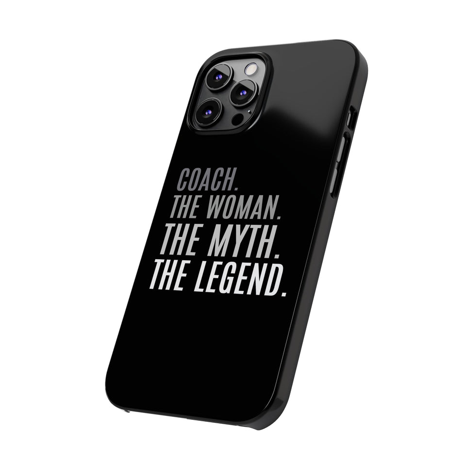 Premium Coach The Woman The Myth The Legend iPhone Case | Coach Gifts Slim Phone Cases