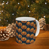 Spooky Halloween Pumpkin Bat Mug | Scary Halloween Gifts | Horror Coffee Mug 11oz Spooky Halloween Pumpkin Bat Mug | Scary Halloween Gifts | Horror Coffee Mug 11oz