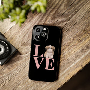 Premium Love Shih Tzu iPhone Case 2 | Cute Shih Tzu Slim Phone Cases Premium Love Shih Tzu iPhone Case 2 | Cute Shih Tzu Slim Phone Cases