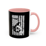 Brazilian Jiu Jitsu Flag Throw | BJJ Accent Coffee Mug Brazilian Jiu Jitsu Flag Throw | BJJ Accent Coffee Mug