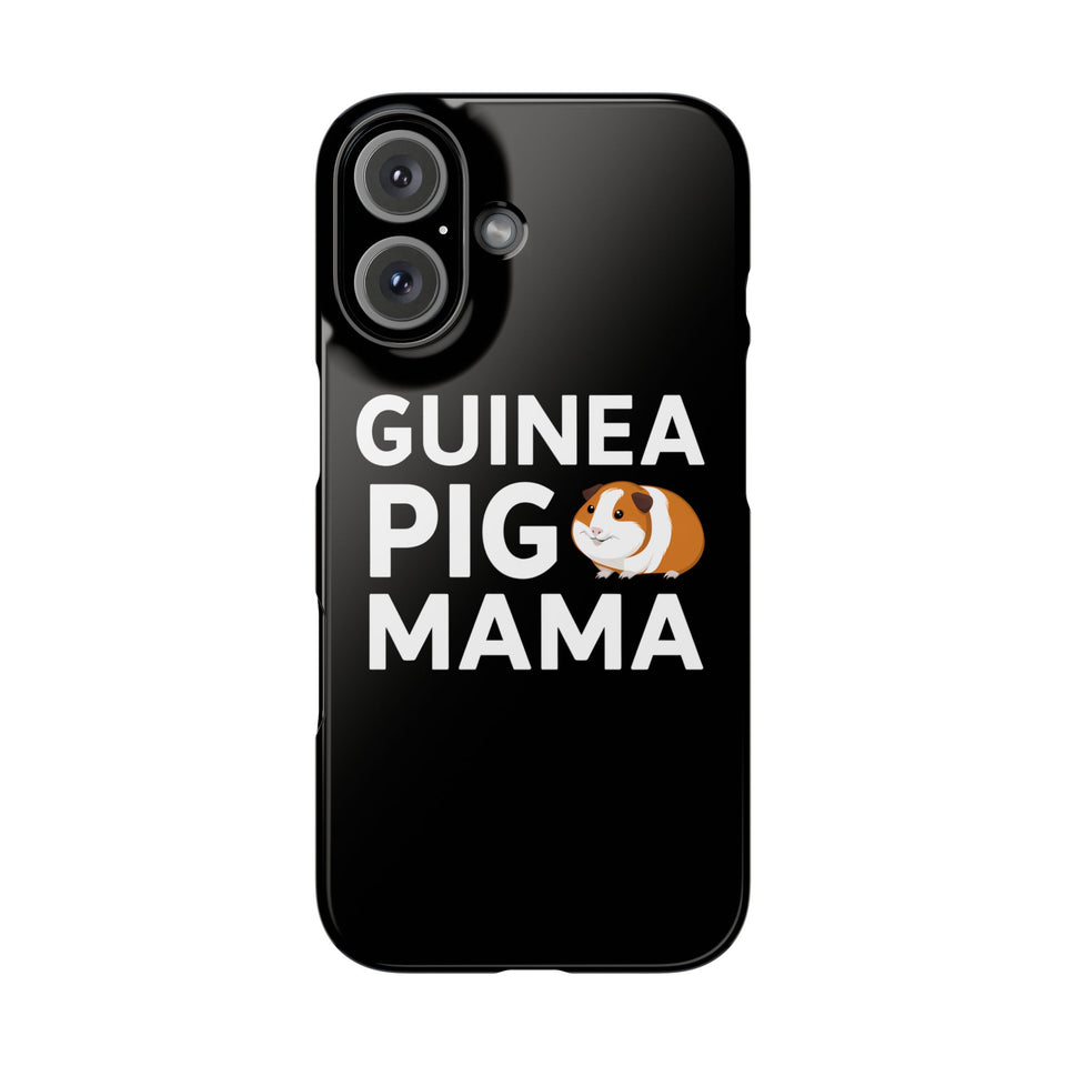 Premium Guinea Pig Mama iPhone Case | Cute Guinea Pig Slim Phone Cases