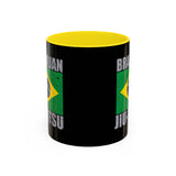 Brazilian Jiu Jitsu Flag 2 | BJJ Accent Coffee Mug Brazilian Jiu Jitsu Flag 2 | BJJ Accent Coffee Mug