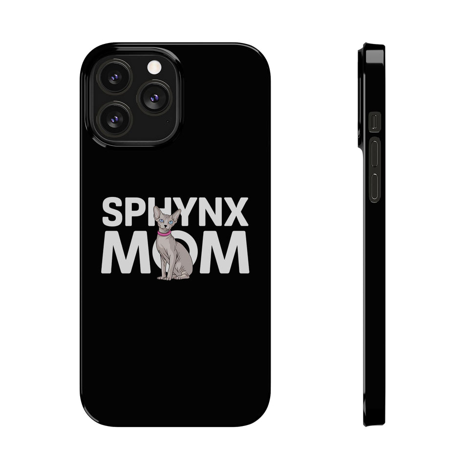 Premium Sphynx Mom iPhone Case | Sphynx Mom Gifts Slim Phone Cases