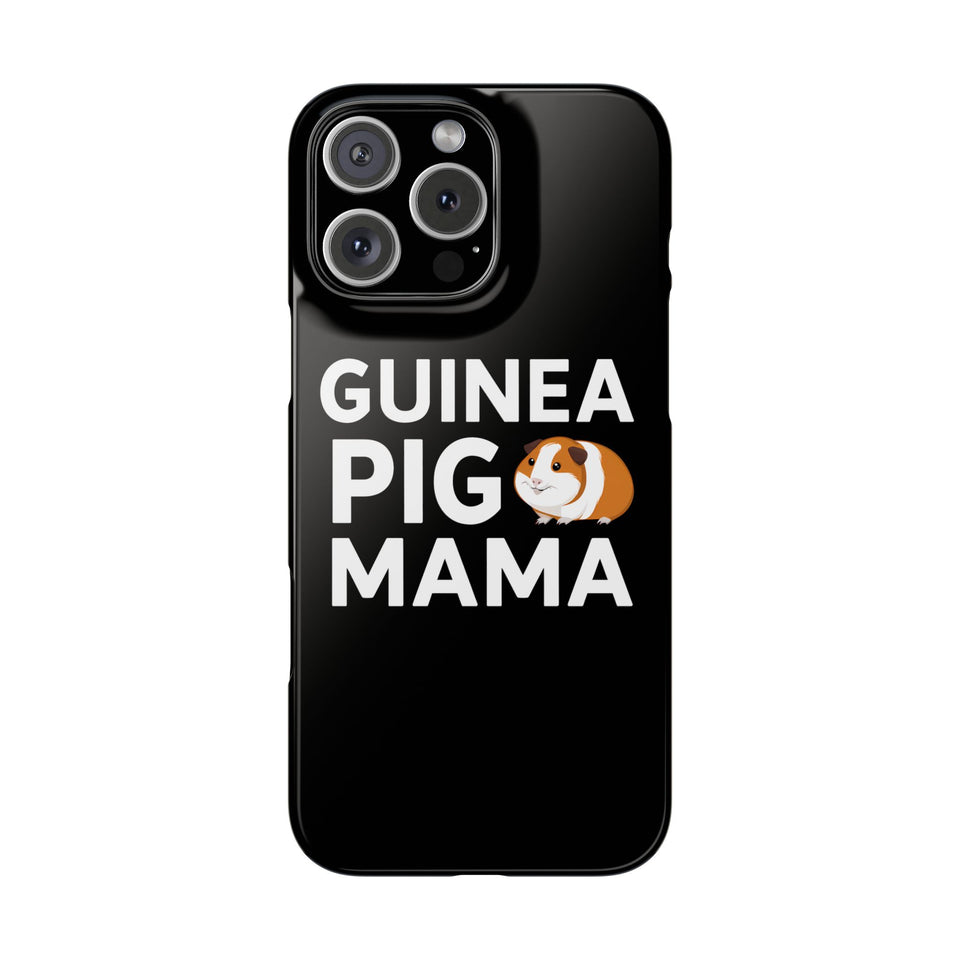 Premium Guinea Pig Mama iPhone Case | Cute Guinea Pig Slim Phone Cases